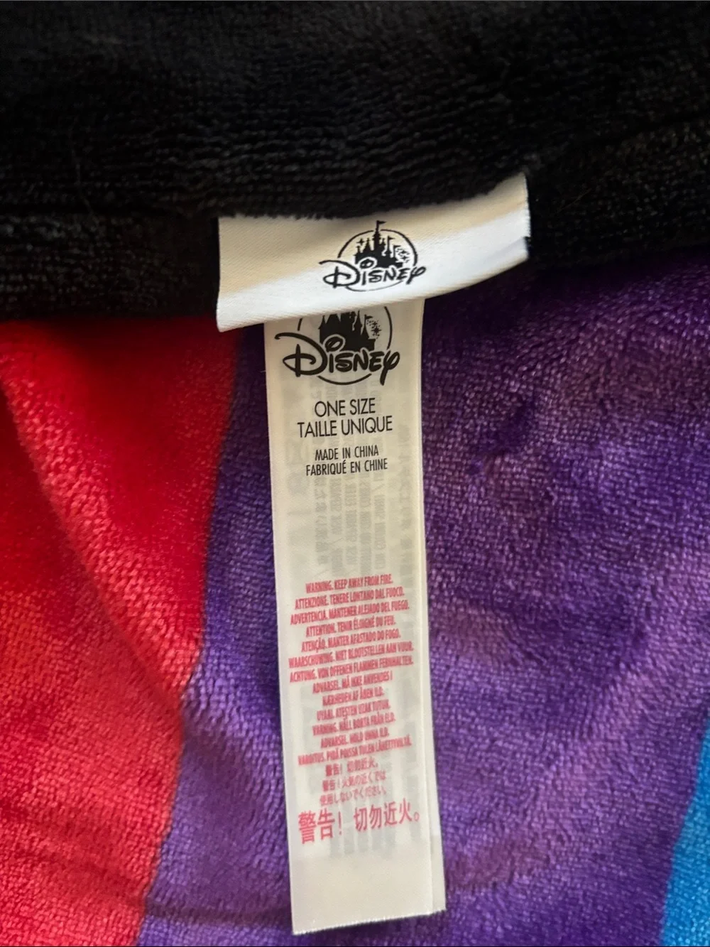 Rainbow Magic Castle Disney Plush Sequin Pride Throw Blanket